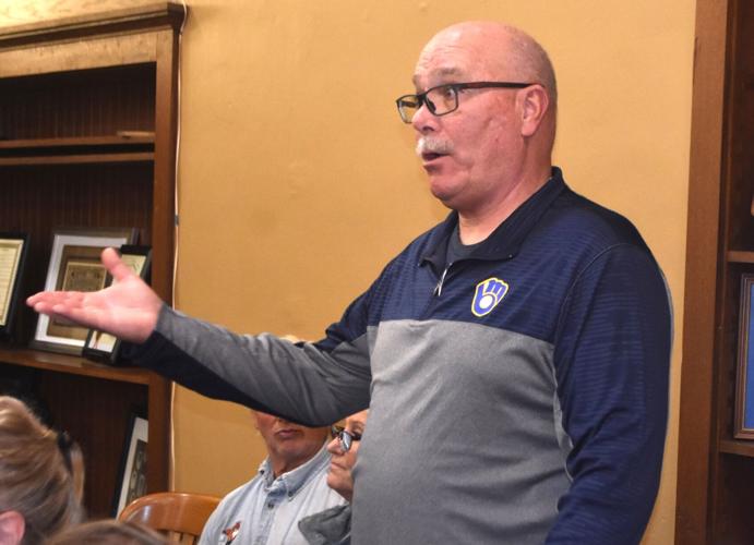 John Dahms of Union Grove speaks out at county sales tax listening session